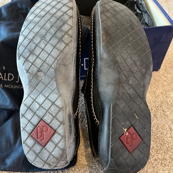 Men's Donald J Pliner black shoes, size 8. Gently used in original box - Picture 3 of 3